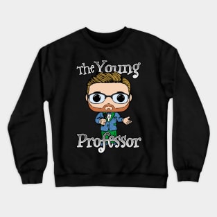 Young Professor Turtle Blue Crewneck Sweatshirt